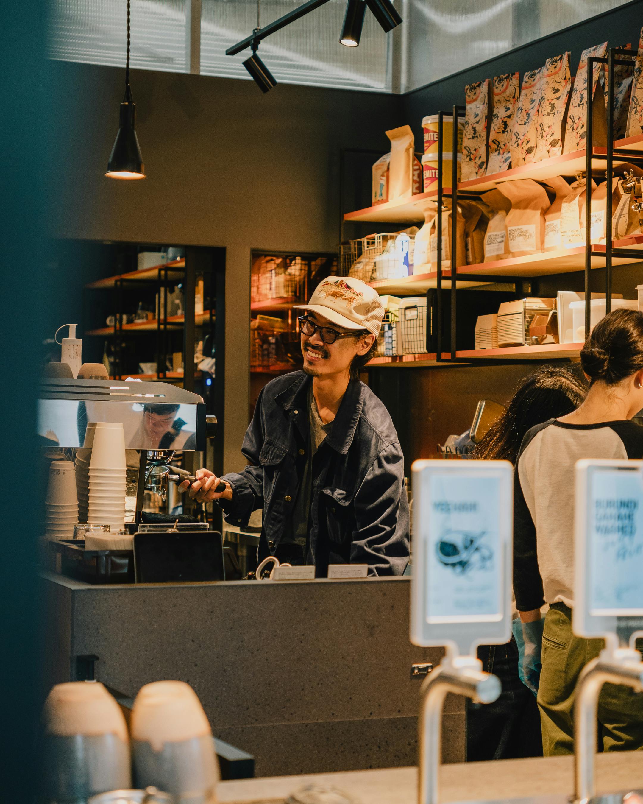 Morning coffee with mountain view at Lake Tahoe home